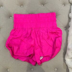 Free people neon pink shorts Size Small